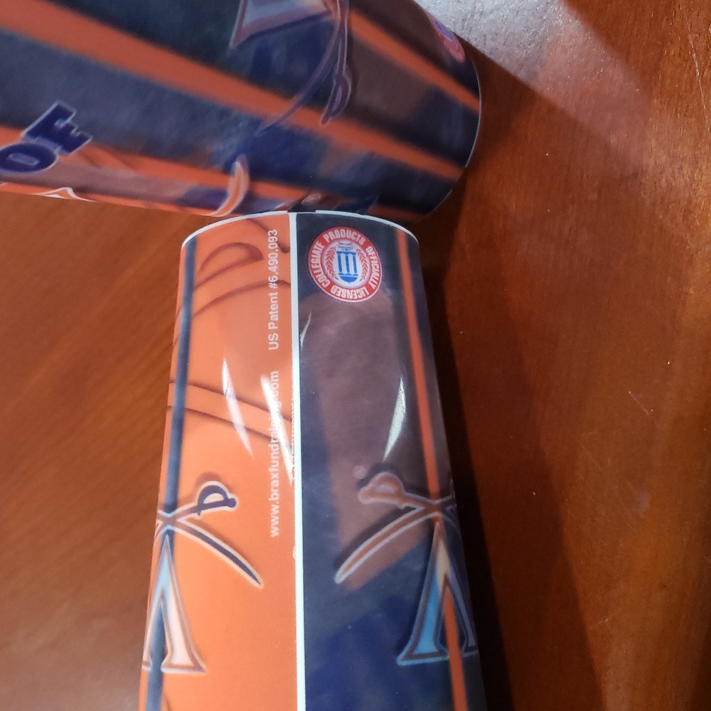 University of Virginia Striped Tumblers - Set of 4 - Picture 3 of 3